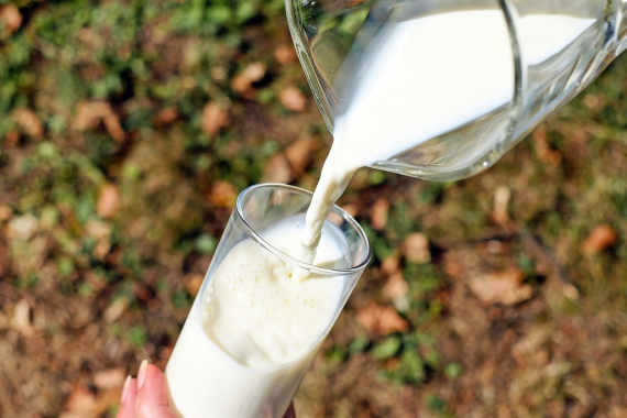 ОФД «Такском»: динамика средней цены на молоко в регионах