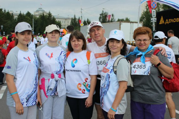 «Ростелеком» в Омске выступил телекоммуникационным партнером 28-го Сибирского международного марафона