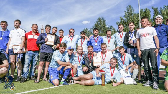 Команда «Ростелекома» стала чемпионом летнего сезона Омской корпоративной футбольной лиги