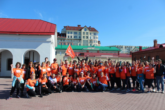 Команда «Ростелекома» в Омске приняла участие в полумарафоне «ЗаБег»