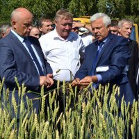 Губернатор Виктор Назаров поздравил аграриев Омской области с первым миллионом тонн зерна нового урожая