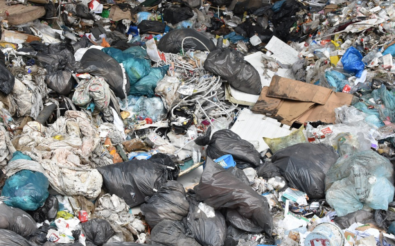 В Омске нашли незаконно работающий мусорный полигон