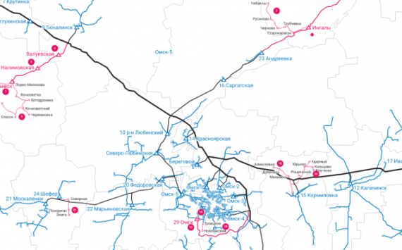 «Газпром межрегионгазом» разработана интерактивная карта по газификации Омской области